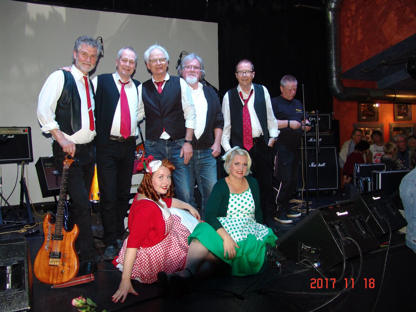 Georg, Axel, Gerd, Toni, Norbert, Nanne + Nicole.